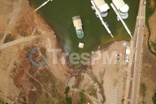 Aguas negras llegan a embarcadero en Valle de Bravo