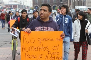 Comienzan movilizaciones vs tarifazo en Toluca