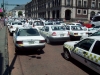 Taxistas a penas subsisten en medio de la pandemia