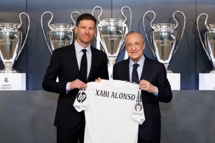 El presidente Florentino Pérez destacó los valores del club y expresó su confianza en Alonso