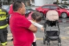 Salen niños heridos en choque sobre Pino Suárez y Paseo Tollocan.