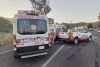 Hombre muere y dos más resultan heridos en volcadura en Ixtlahuaca