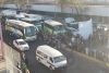 Bloquean transportistas vialidades en CDMX por aumento al pasaje