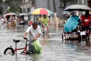 El paso del tifón Khanun en Japón dejó un muerto y 220 mil casas sin luz