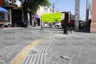 Calle bloqueada