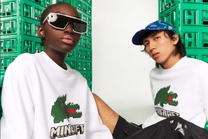 Lacoste lanza una colaboración con Minecraft