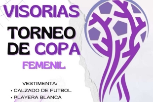 Las interesadas deberán presentarse con vestimenta específica: playera, short y calcetas blancas, además de espinilleras y calzado de fútbol.