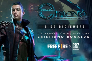 Free Fire anuncia colaboración con Cristiano Ronaldo para convertirlo en un personaje virtual