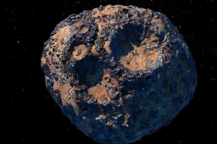 La NASA viajará a un asteroide dorado con valor de 10 mil cuatrillones de dólares