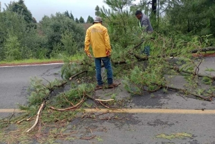 Está problemática se podría repetir ya que la temporada  de lluvia continuará en gran parte del sur del Estado de México