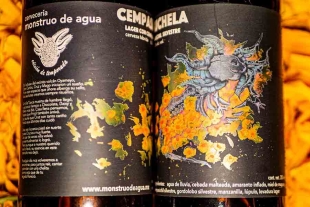 Cempasuchela, la lager de día de muertos de Monstruo de Agua