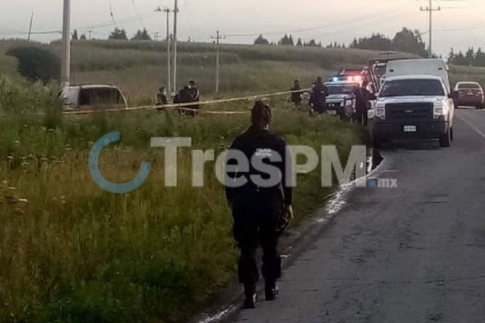 Matan a dos a bordo de una camioneta en Temoaya