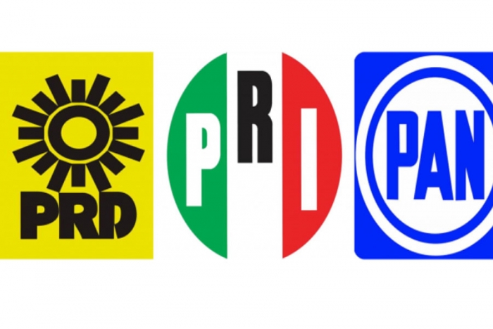 PRI, PAN y PRD irán juntos por diputaciones federales el próximo año