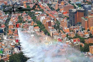 Colombia activa los protocolos de ayuda internacional para combatir incendios forestales