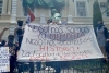 Marcha estudiantil termina con destrozos en edificio de la UAEMéx