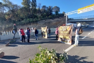 Los pobladores que se manifestaron son de la zona de la Montaña de Lerma