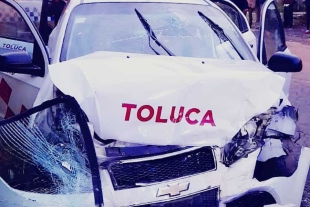 Ocho lesionados dejó accidente en la carretera Toluca-Tejupilco