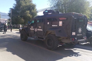 Los policías efectúan patrullajes de vigilancia, así como puntos de control aleatorios.