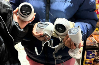 Retiran cámaras de videovigilancia ilegales en San Mateo Atenco