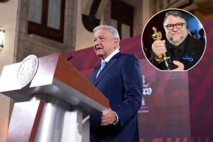 AMLO felicita a Guillermo del Toro por su Oscar