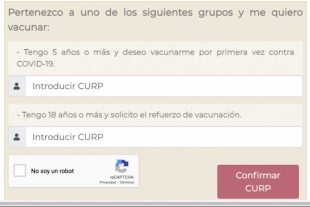 ¡Apúntalos! Abren registro para vacunar contra COVID a niños de 5 a 11 años