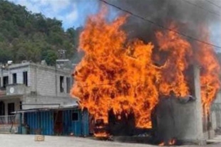 Balaceras, quemas y bloqueos en San Cristóbal por asesinato de líder artesano