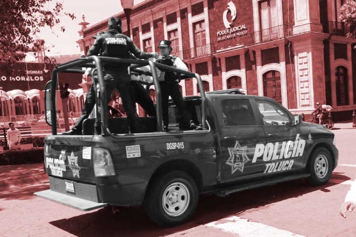 Operativos de seguridad en Toluca sin resultados