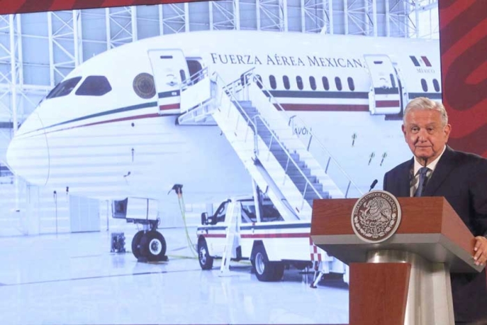 López Obrador ofreció 'trueque' a Biden por avión presidencial
