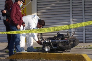 Fallece motociclista en Avenida Las Torres en Toluca