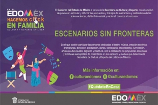 &quot;Escenarios sin Fronteras&quot;; impulso del Edoméx al talento artístico