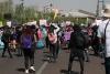 Toluca se pinta de morado para eliminar la violencia contra las mujeres