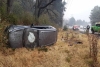Se registra accidente en la México-Toluca altura de La Escondida