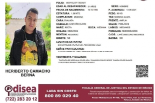 Exigen a autoridades dar con el paradero de Heriberto Camacho