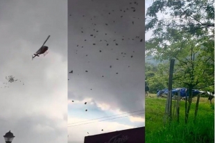 Helicóptero siniestrado en Sultepec, presuntamente relacionado con narcovolantes de Texcoco