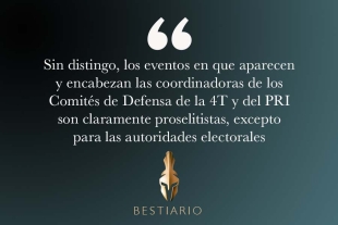 Ni Delfina ni Alejandra cometen actos anticipados de campaña