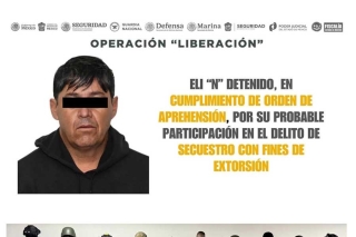 Dan prisión preventiva a presunto operador criminal detenido en Valle de Bravo