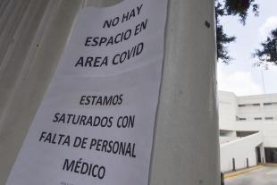 Supera IMSS ocupación por COVID