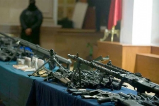 Alfonso Durazo pide armas decomisadas del narco para policías de Sonora