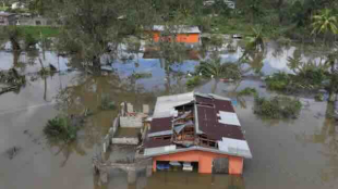 En el oeste haitiano, las crecidas del río La Digue provocaron inundaciones en Petit-Goâve