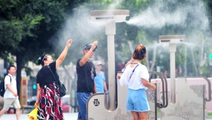 China rompe récord de calor, registra temperatura de 52,2 °C
