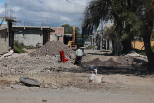 Tras la inundación, llega la pavimentación a Tultepec