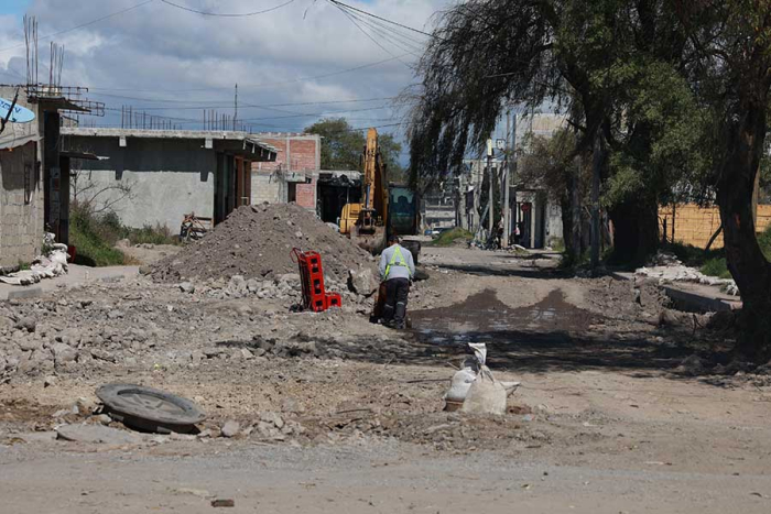 Tras la inundación, llega la pavimentación a Tultepec