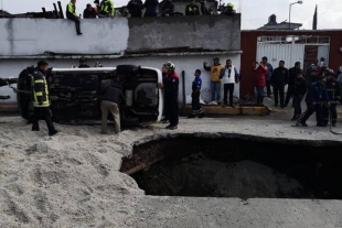 Viven en zonas proclives a socavones el 30% de los habitantes de Tlalnepantla