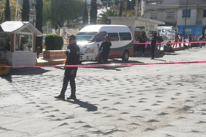 Ejecutan a chofer de transporte público en Ecatepec