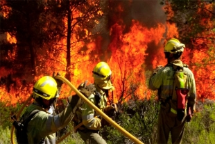 Trabajan por incendios en el Estado de México