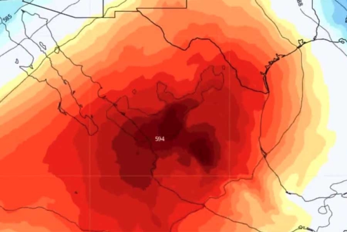 También conocido como cúpula de calor o heat dome