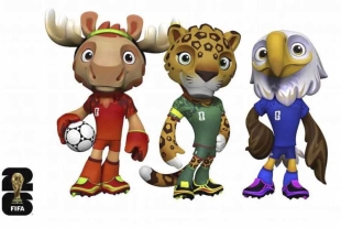 Fueron presentadas de manera oficial las tres mascotas oficiales del Mundial 2026, que se realizará en México, EE.UU. y Canadá