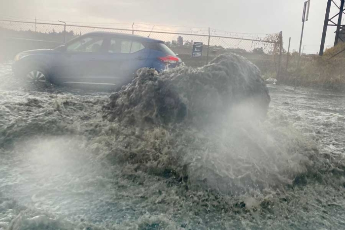 Lluvias provocan afectaciones en Mexicaltzingo