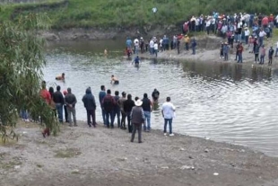 Muere un niño en presa San Bernabé en Almoloya de Juárez