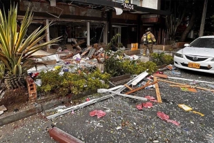 Fuerte explosión en Medellín deja al menos 14 personas heridas en el sector Estadio